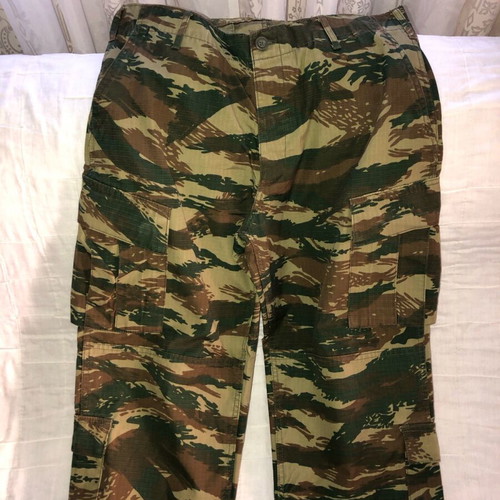 Greek Lizard camouflage set size M like new