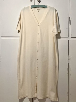 H&M Midi Dress size M, like new, cream cotton