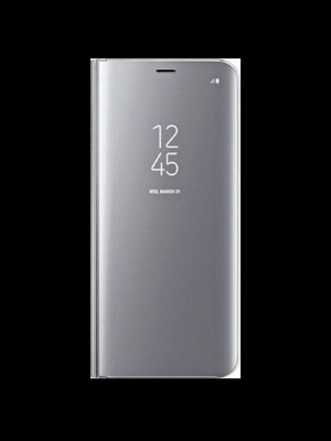 Hurtel Clear View Silver Case for Galaxy S9 new