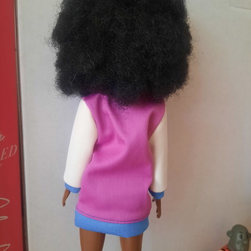 Barbie Fashionistas 156 doll with afro hair, Kira face mold