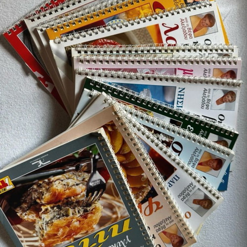 Vefa Alexiadou cookbooks like new, pack of 25