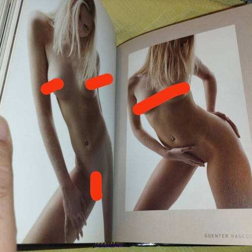 Shaven or Unshaven Hardcover book like new, erotic photography