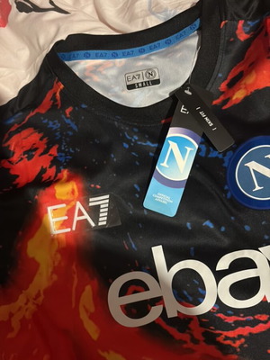 Napoli EA7 ebay limited edition jersey new, official replica