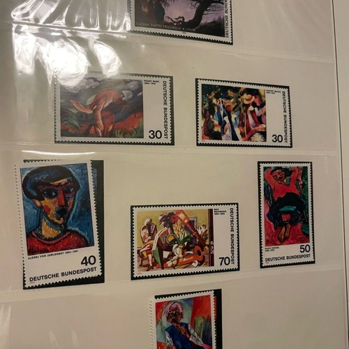 German stamps 1971-1980 like new