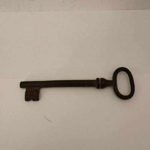 Door key old used from 1920 era