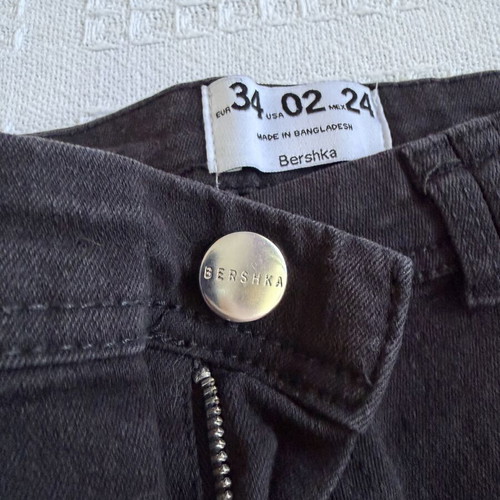 Bershka Black Jeans XS 34 Like New