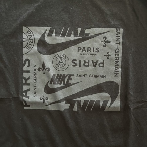 Nike x Paris Saint-Germain PSG T-shirt black, size L