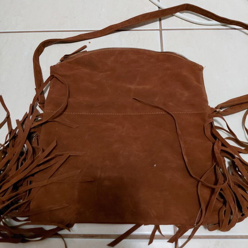 Women's shoulder bag, brown