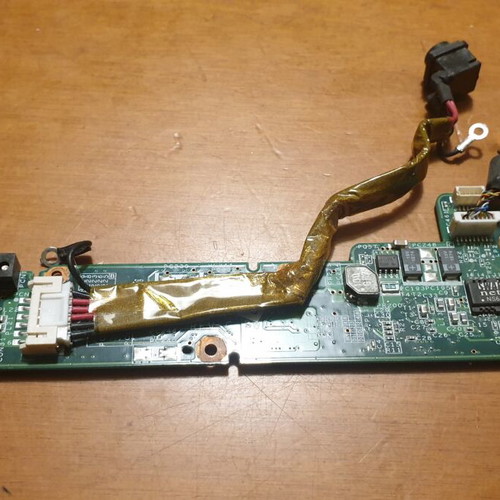 Sony Vaio laptop motherboard with processor and cards