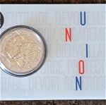 ΕΝΑ ΝΟΜΙΣΜΑ ΣΥΜΒΟΛΟ ,Γαλλία 2020 , Coin Cards 2 euro, Ιατρική έρευνα (BU) UNION