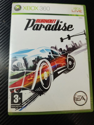 Burnout Paradise Xbox 360 PAL game complete in box