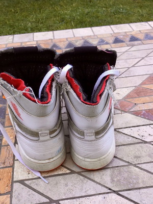 Air Jordan 1 High used, size 42, multicolor