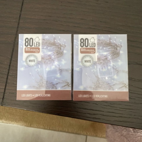 Led lights 80 new, set of 2 pieces