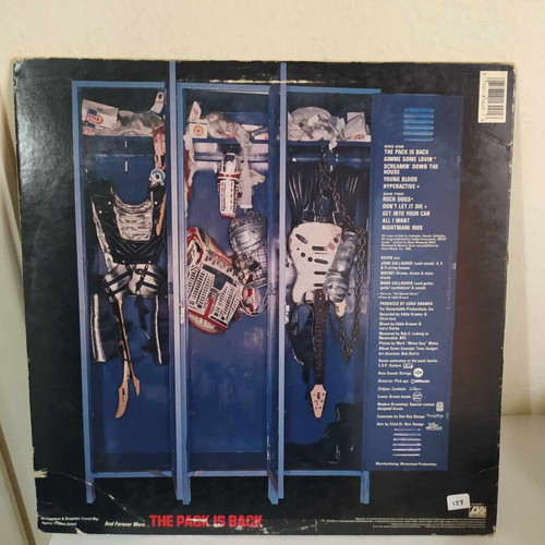 Raven The Pack Is Back LP used, metal
