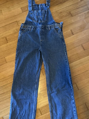 Zara women's denim overalls small, unworn