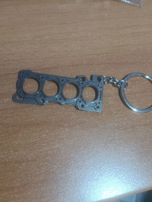 Μπρελόκ με ανταλλακτικό αυτοκινήτου, μαύρο