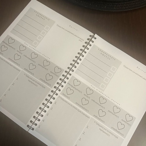 Mental Health Journal new with spiral binding