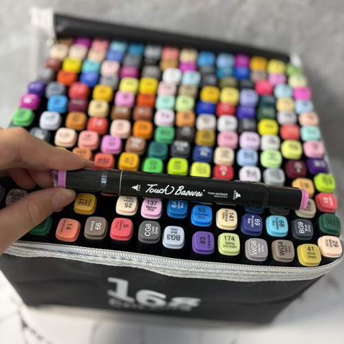 168 Colours Alcohol Marker Set, complete artist collection