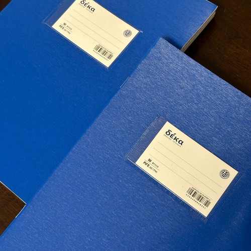 Notebooks «δέκα» 50 sheets like new, pack of 5