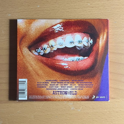 Travis Scott Astroworld CD like new, hip-hop
