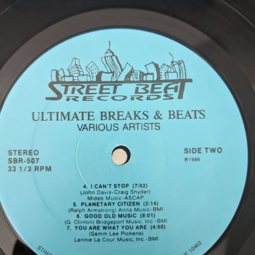 Various Ultimate Breaks & Beats vinyl record