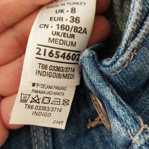 Denim salopette Marks & Spencer like new, relaxed fit, size S