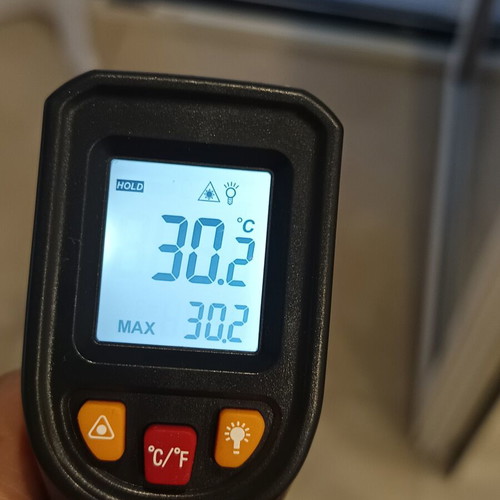 Thermometer digital with infrared like new
