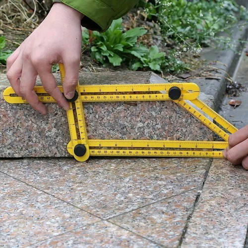 Angle tool multifunctional ruler plastic new