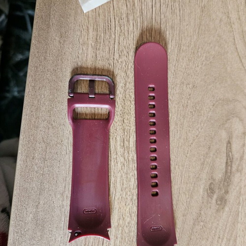 Samsung Smartwatch 5 strap used, 20mm, burgundy, size s/m