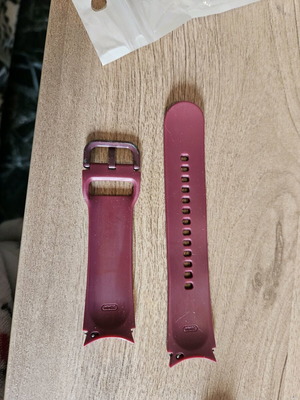 Samsung Smartwatch 5 20mm strap used, burgundy, size s/m