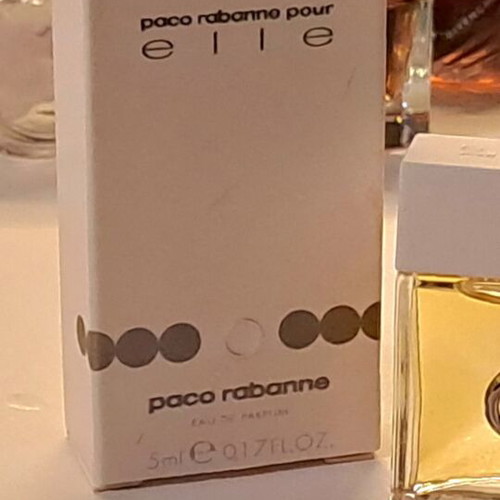 Paco Rabanne Pour Elle vintage miniature perfume