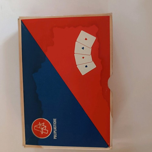 Set of 2 unused Greek Line vintage 1950s playing cards like new