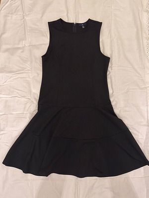 GAP sleeveless midi dress like new, black, size UK18