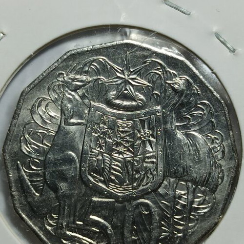 Australia 50 Cents 2025 UNC copper nickel