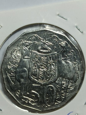 Australia 50 Cents 2025 UNC copper nickel