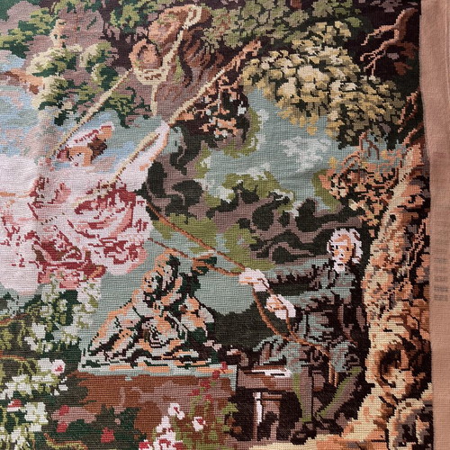 Handmade tapestry like new, large 1.06x0.74 m