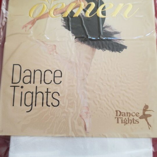 White Dance Tights Onesize new