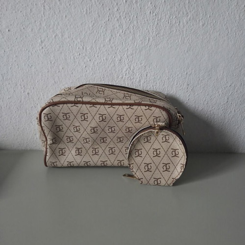 Trendyol Beige Crossbody Bag with Pouch like new