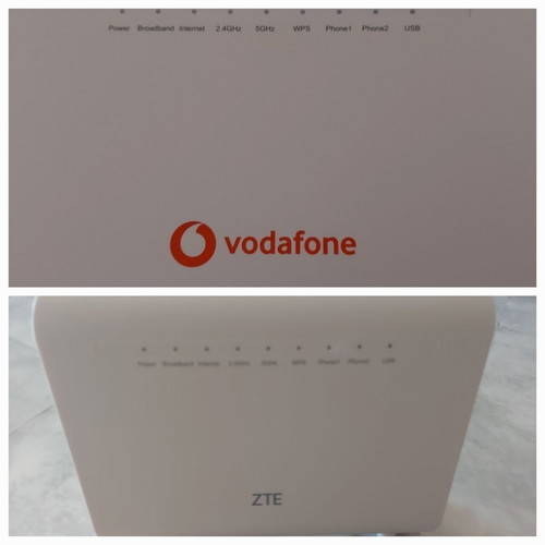 ZTE H268Q Vodafone και H288A Wind/Nova VDSL ρούτερ, πακέτο 2