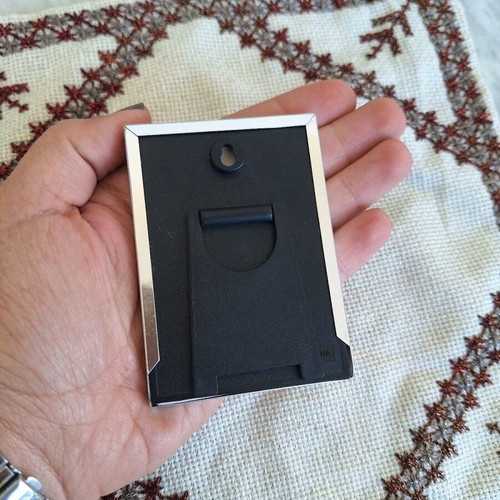 Small silver frame like new