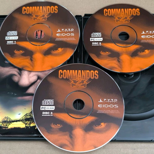 Commandos 2 Men of Courage PC DVD-ROM like new