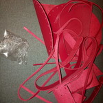 Leather bag craft kit used
