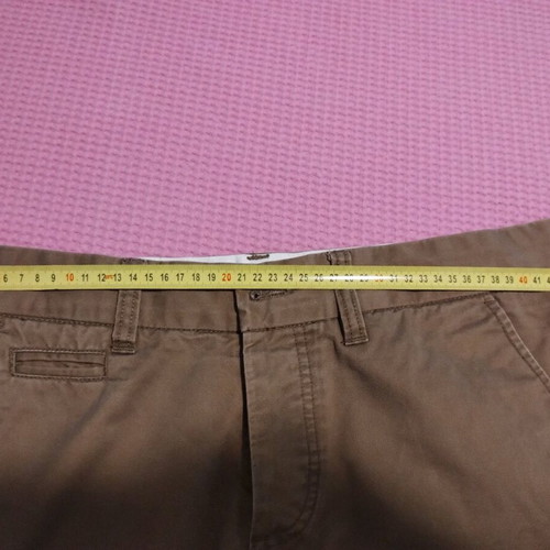 Men's jeans used, brown, sizes M and L