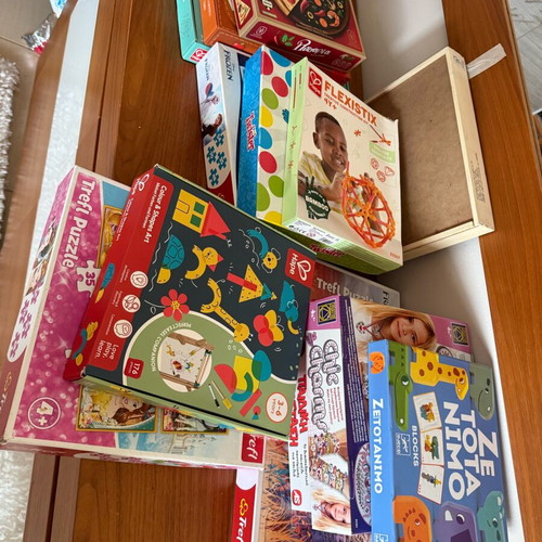 Board games used, pack of 13 pieces