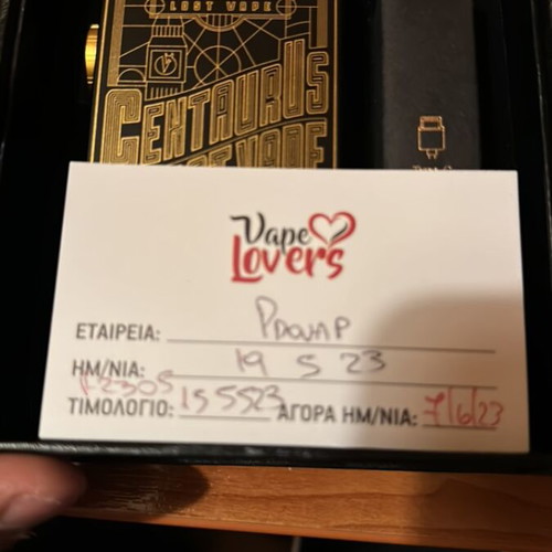 Centaurus M200 vape mod like new with extra atomizer
