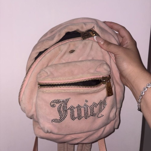 Juicy Couture backpack, pink, small size
