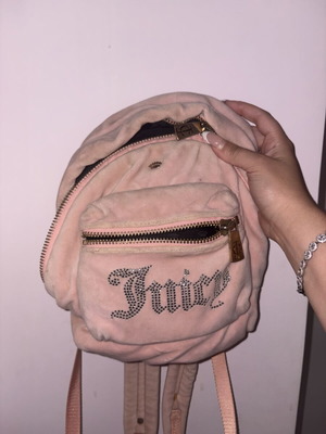 Juicy Couture backpack, pink, small size