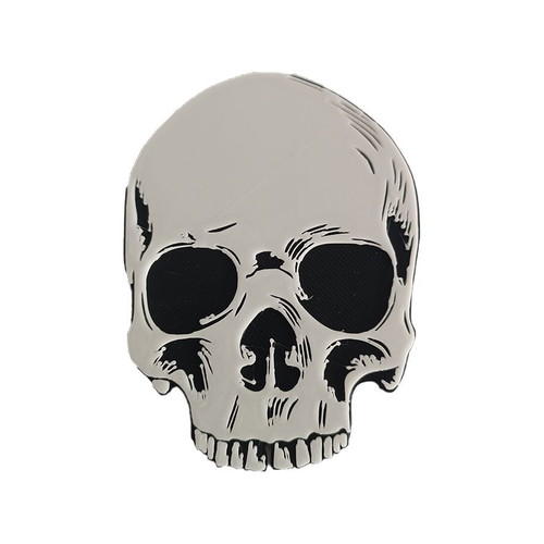 Skull coaster 3d printed in skull shape new