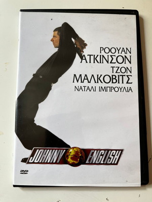Johnny English DVD used with subtitles, action comedy adventure