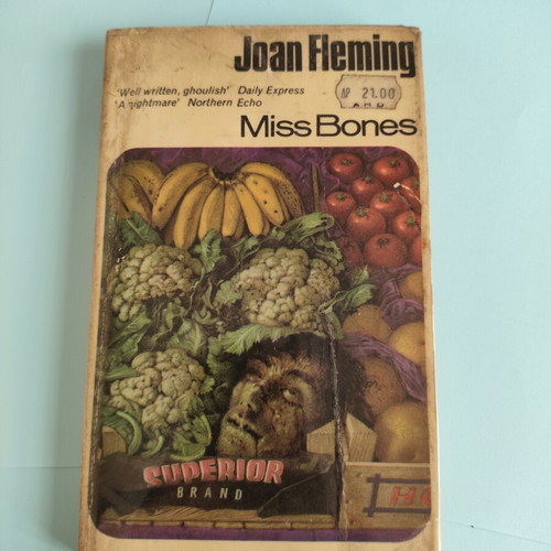 Miss Bones crime novel by Joan Fleming, Fontana Books 1965